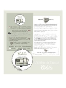 communication artisan logotype illustration