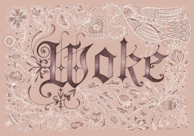 woke wokisme revolution eveille illustration gothic dessin feminist antiraciste